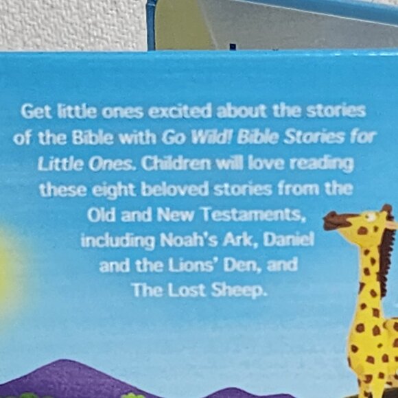 Go Wild Bible Stories for Little Ones Written by Crystal Bowman Softcover Book - Picture 8 of 16